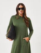 Vestido Fatima Verde Militar