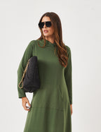 Vestido Fatima Verde Militar