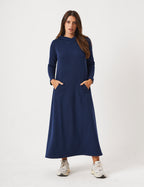 Vestido Fatima Azul Marinho