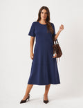Vestido Olivia Linhas Azul Marinho