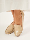 Mocassim Croco Bege