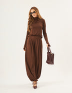 Conjunto Cecilia Fresh Marrom