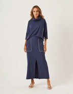 Conjunto Anne Azul Marinho