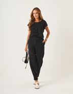 Conjunto Louise Preto