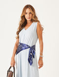 Vestido Sophie Azul Céu