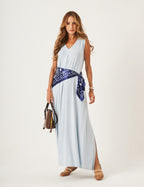 Vestido Sophie Azul Céu