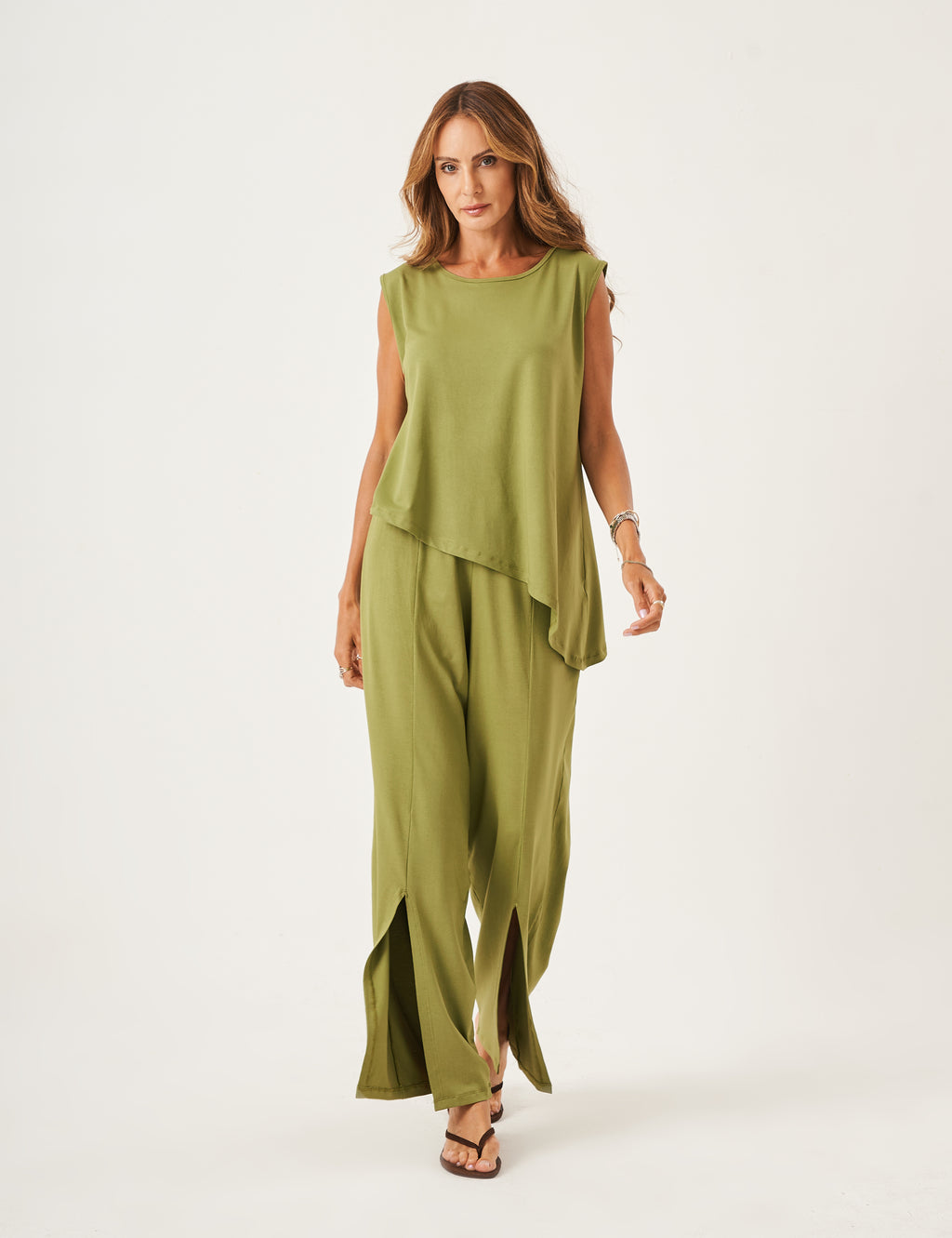 Conjunto Florence Verde Olivia