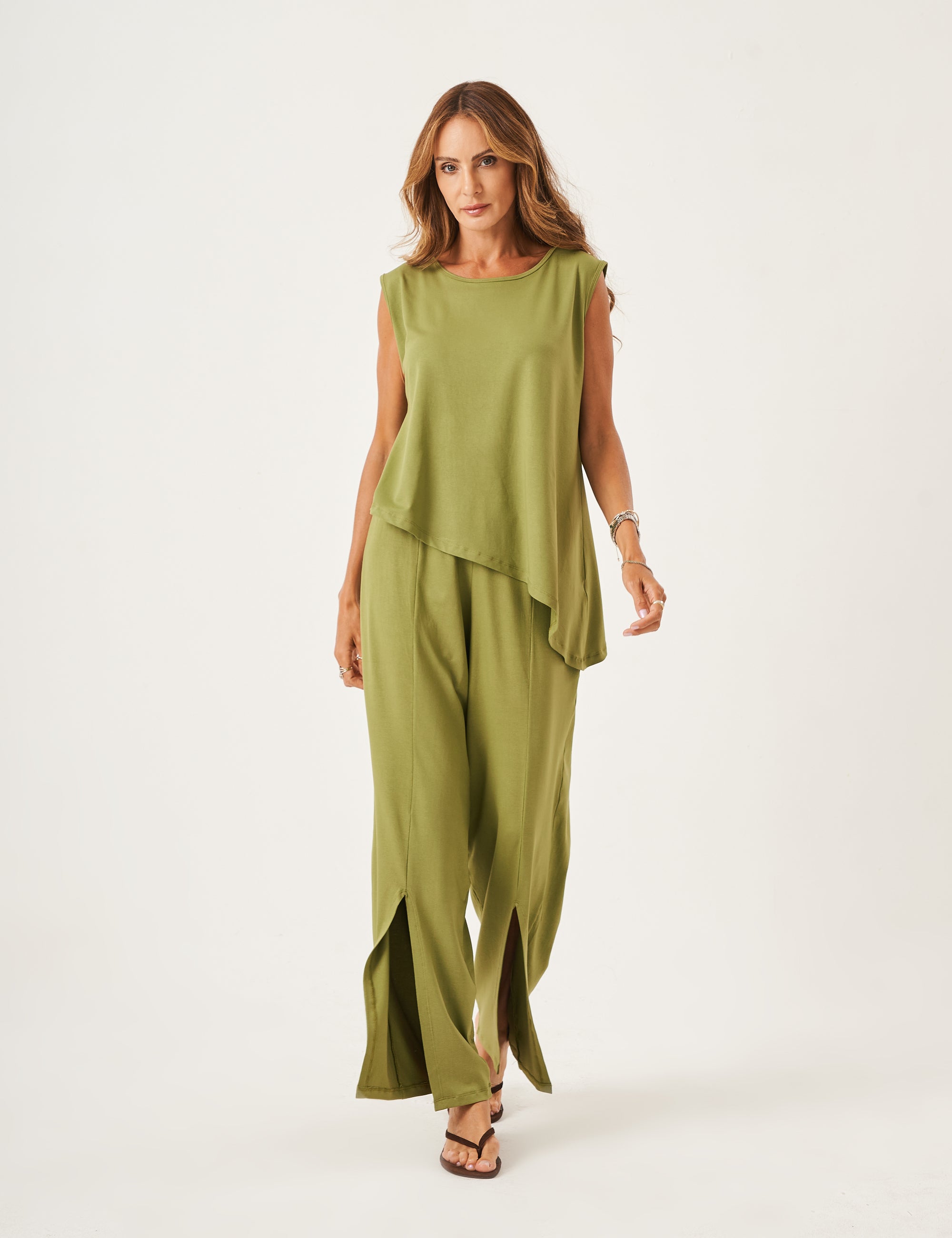Conjunto Florence Verde Olivia