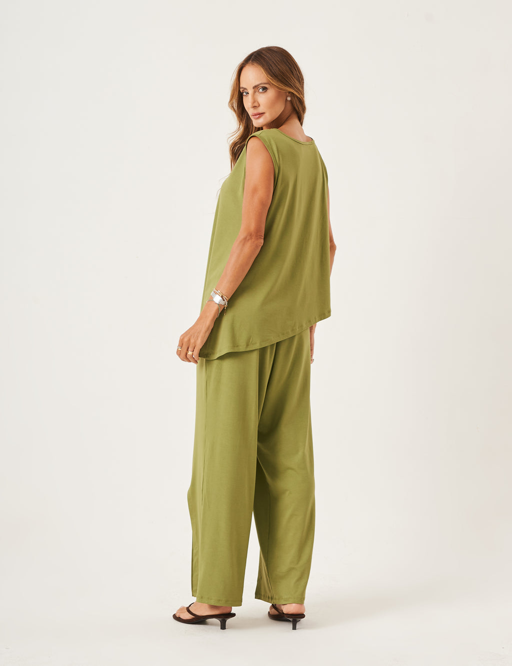 Conjunto Florence Verde Olivia