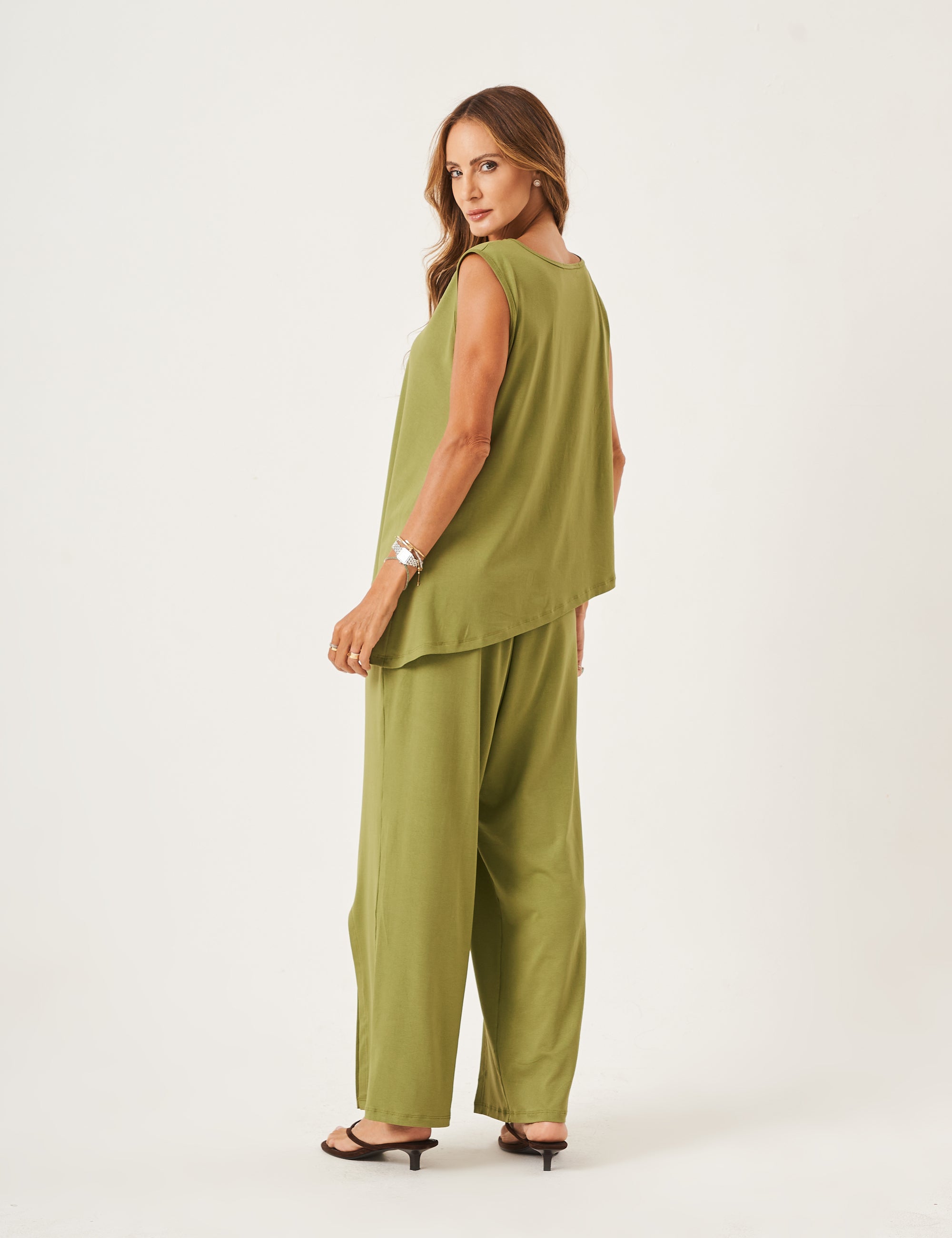 Conjunto Florence Verde Olivia