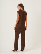 Conjunto Aisha Marrom