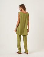 Conjunto Paris Verde Olivia