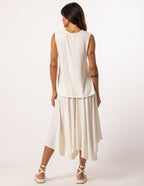 Saia Midi Eloa OFF White