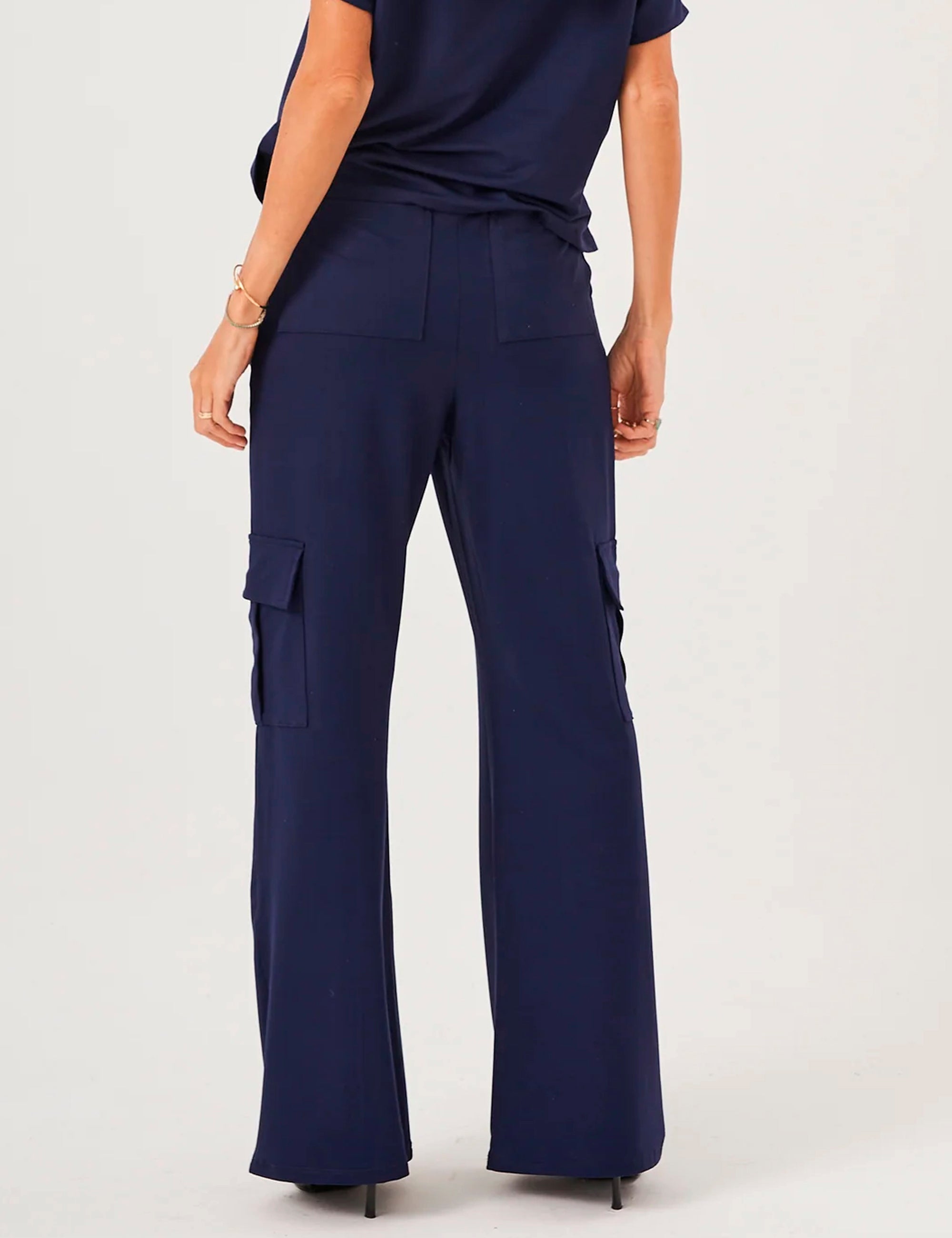 Calça Ophelia Azul Marinho