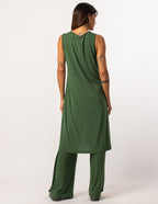 Tunica Chloe Verde Militar
