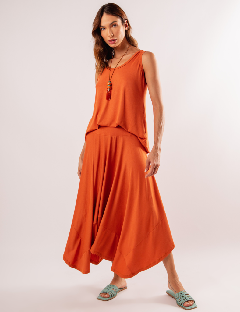 BLUSA REGATA ELOÁ TERRACOTA