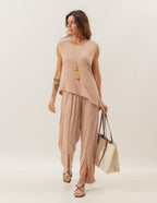 Blusa Florence Bege