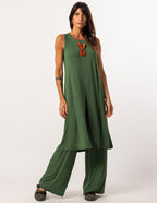 Tunica Chloe Verde Militar