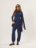 Conjunto Serena Azul Marinho