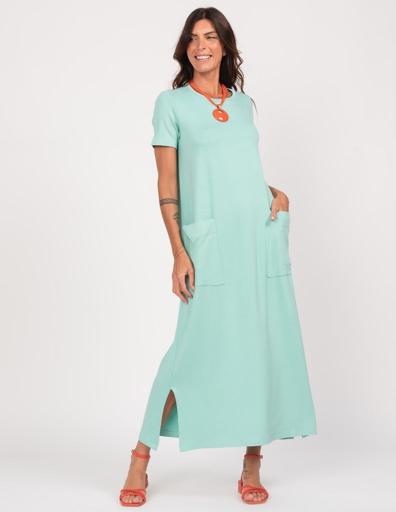 Vestido Paolla Pistache