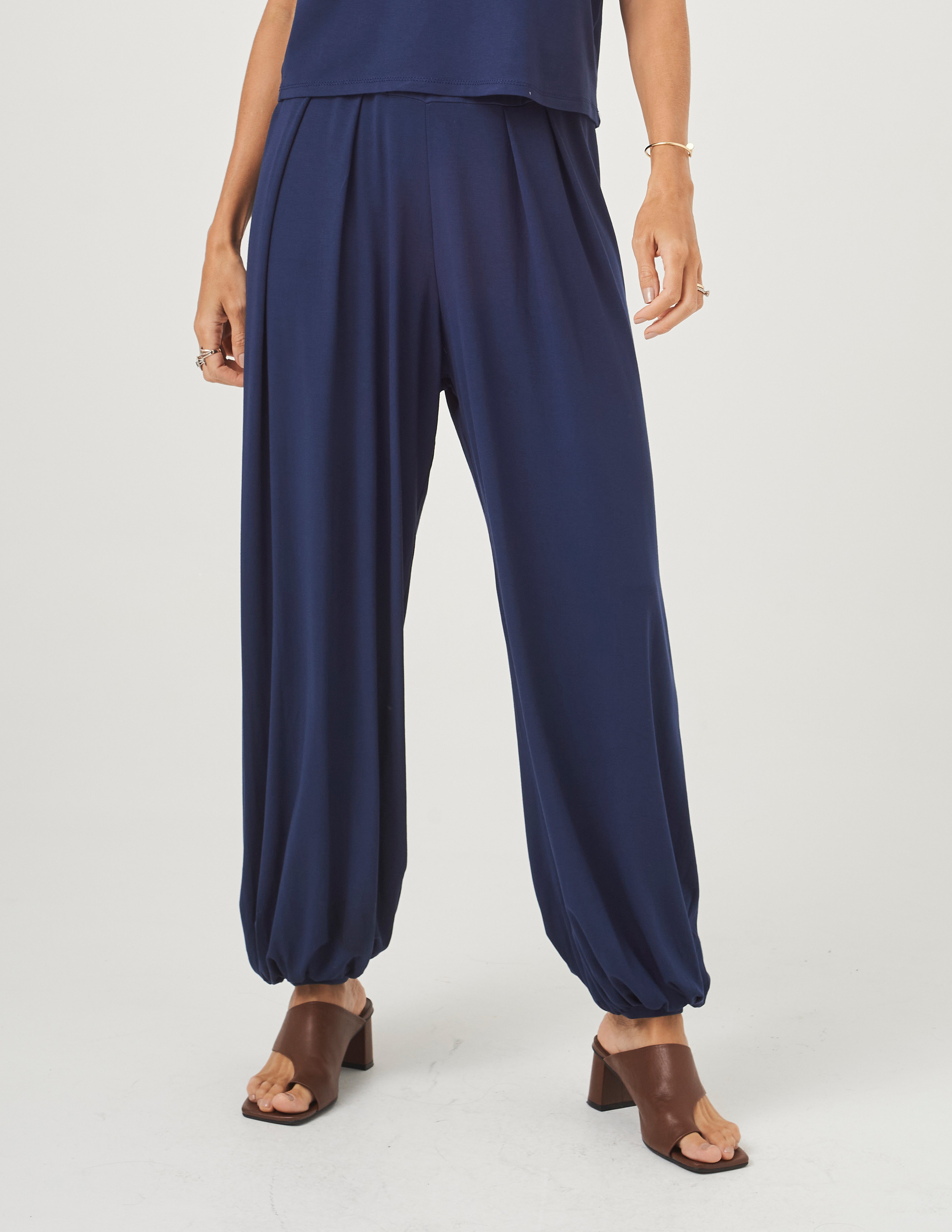 Kit Calça Aladin: Off White, Azul Marinho e Preto