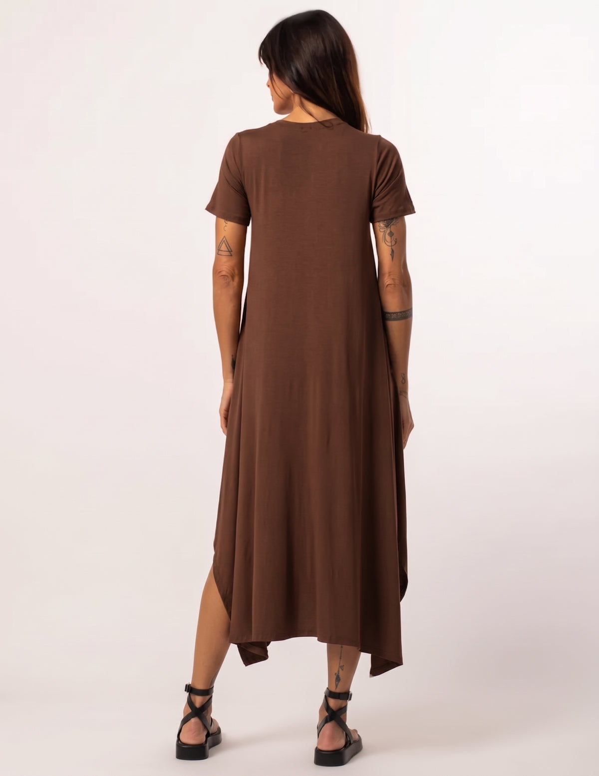 Vestido Aretha Marrom