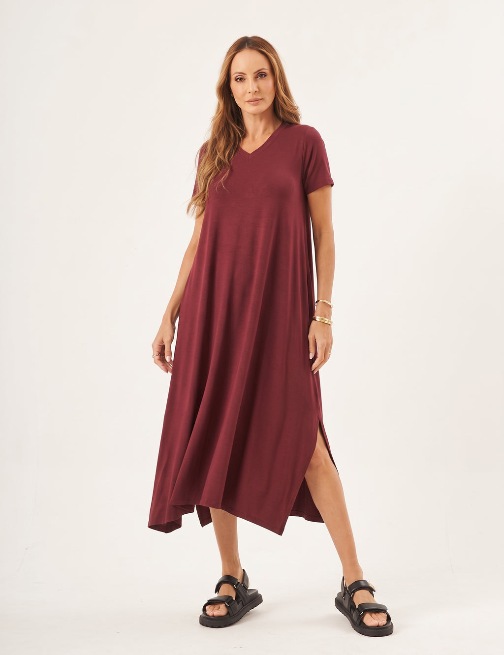 Vestido Aretha Malbec
