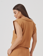 Blusa Alessia Caramelo