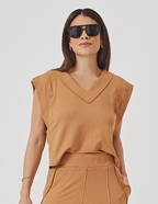 Blusa Alessia Caramelo