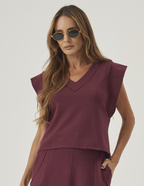 Blusa Alessia Malbec