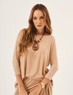 Blusa Eva Bege