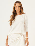 Blusa Eva Off White