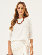Blusa Eva Off White