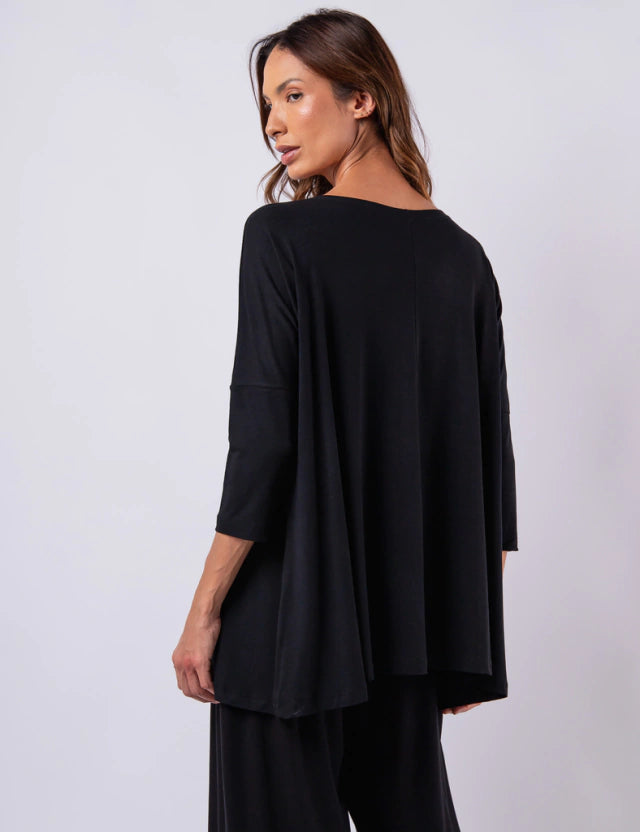BLUSA GOLA CARECA PRETO