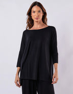 BLUSA GOLA CARECA PRETO