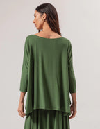Blusa Gola Careca Verde Militar