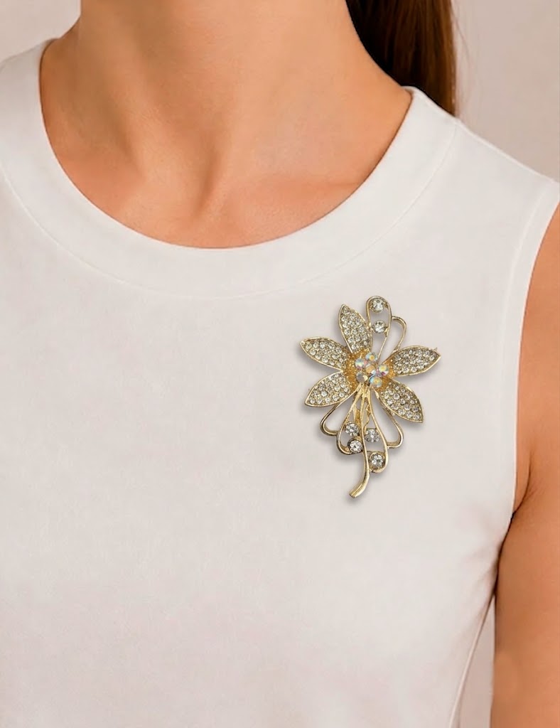 Broche Celeste