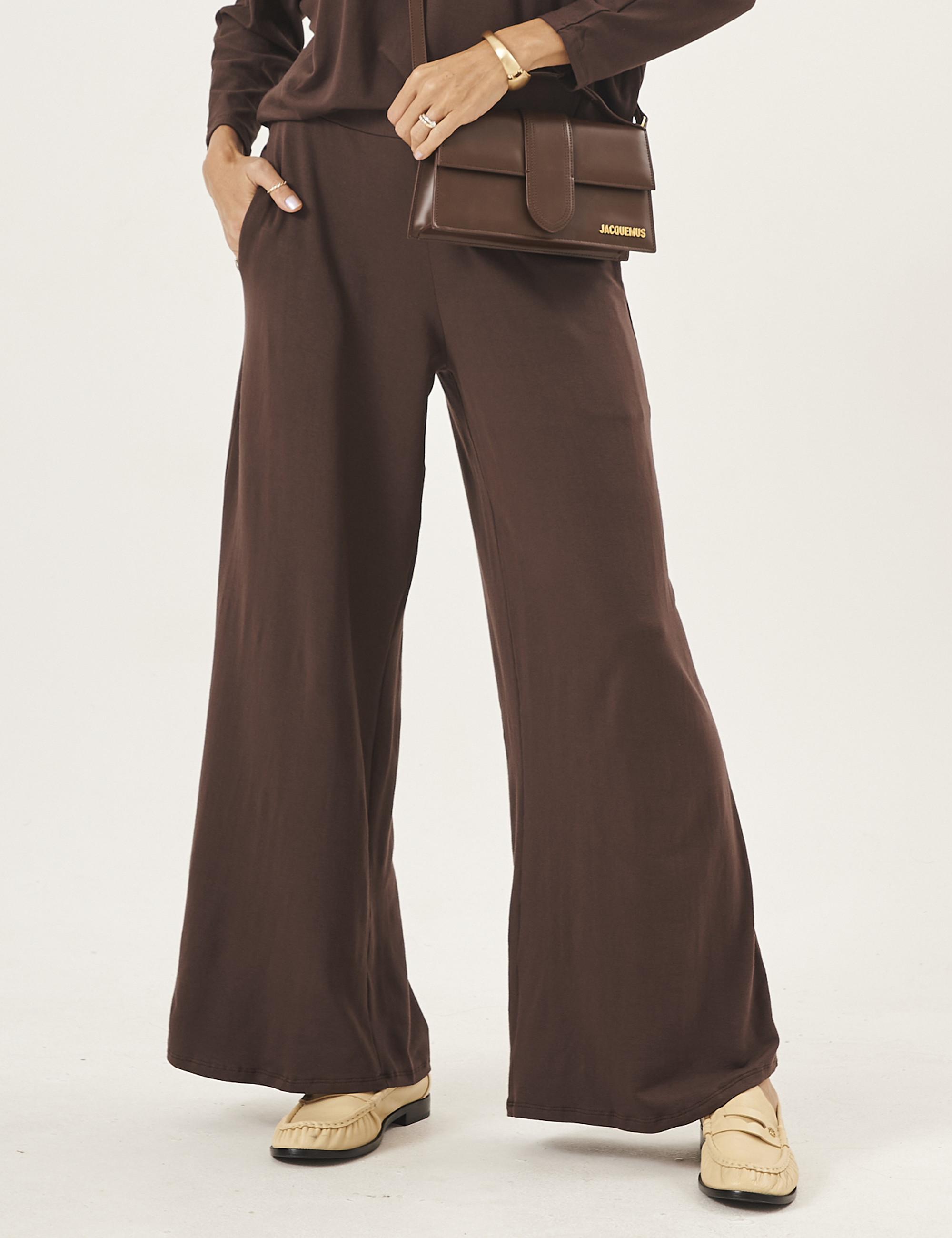 Kit Calça Panamá: Off White, Bege e Marrom