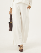 Kit Calça Panamá: Off White, Bege e Marrom