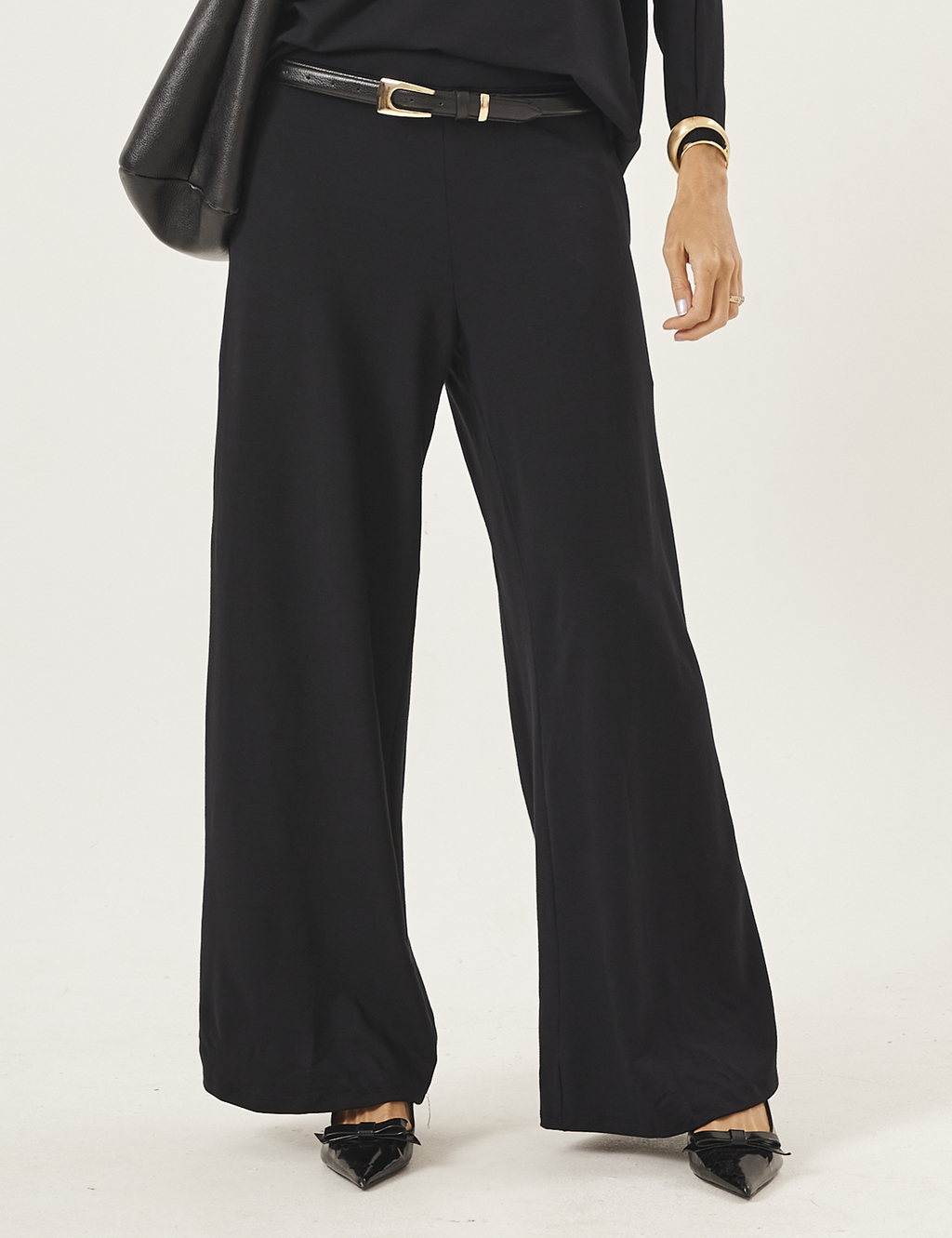 Kit Calça Panamá: Off White, Marinho e Preto