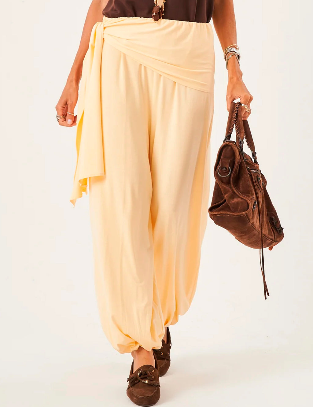Calça Serena Amarelo Manteiga