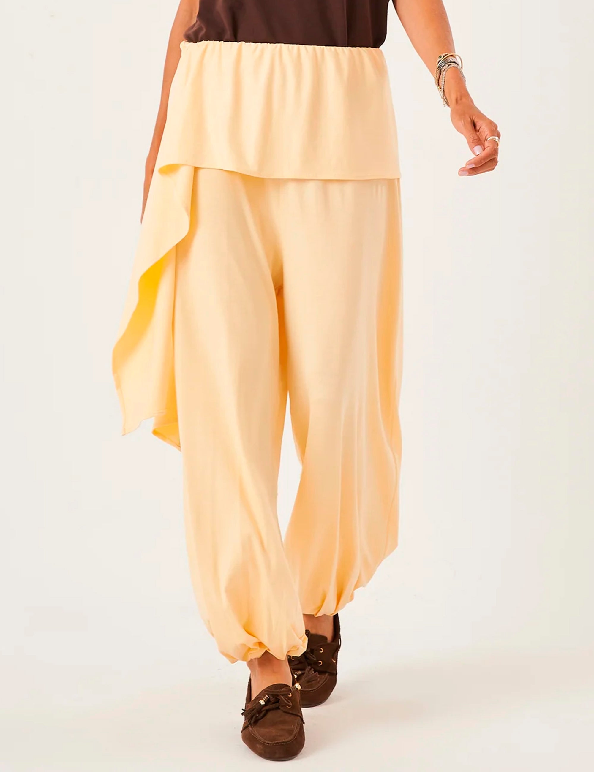 Calça Serena Amarelo Manteiga