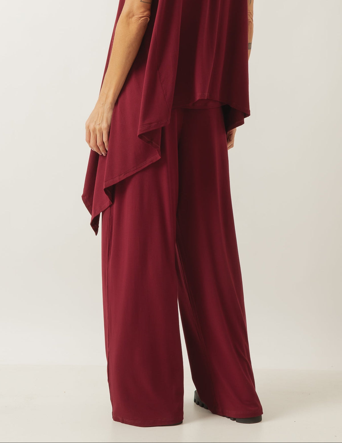 Calça Kimono Bordô