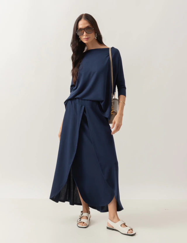 Conjunto Elba Azul Marinho