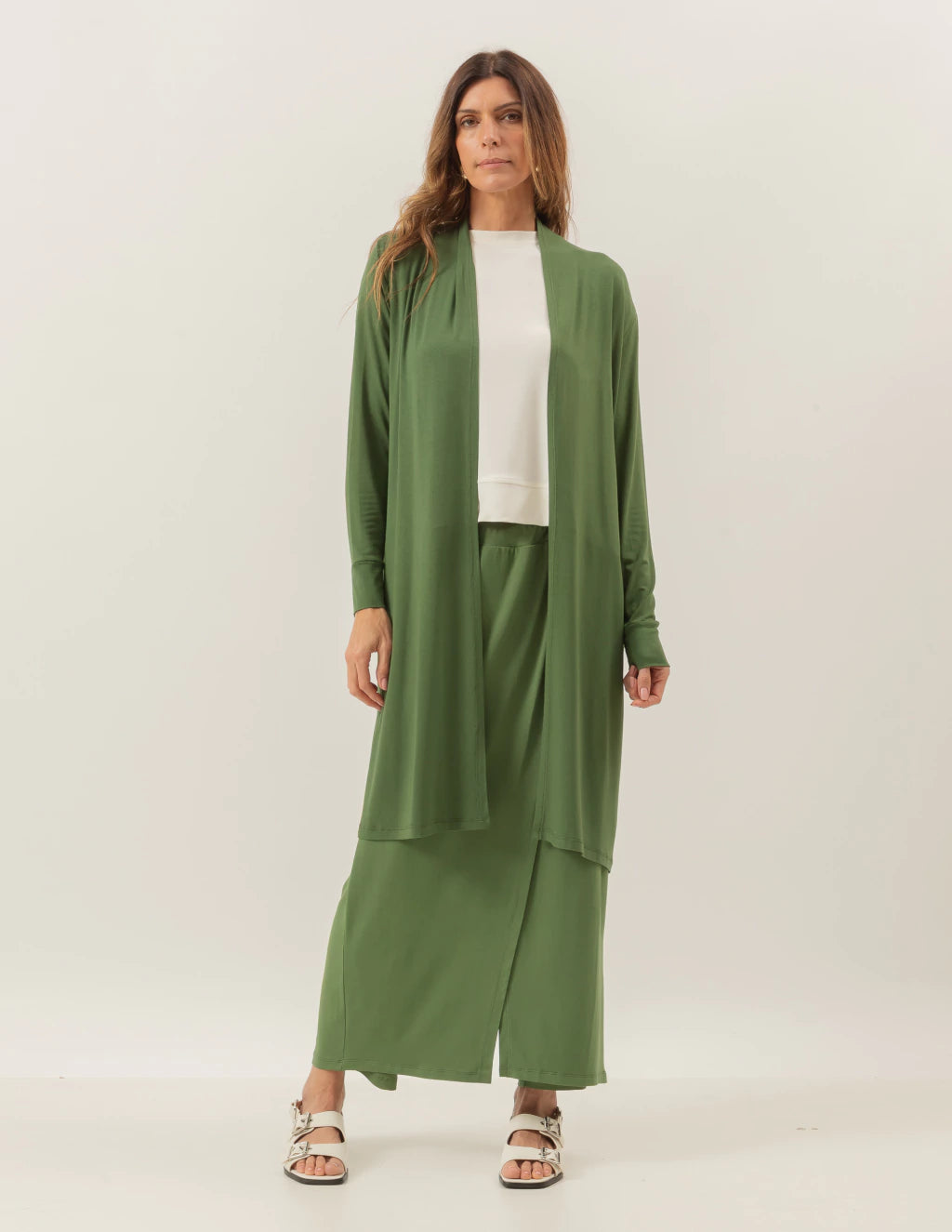 CARDIGAN CURTO MILITAR