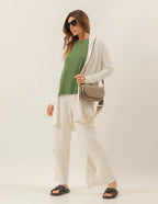 CARDIGAN CURTO OFF WHITE
