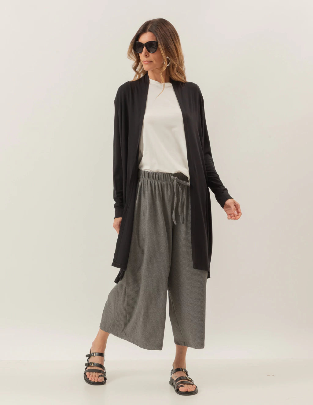CARDIGAN CURTO PRETO