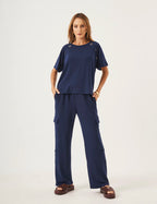 Conjunto Clarissa Azul Marinho