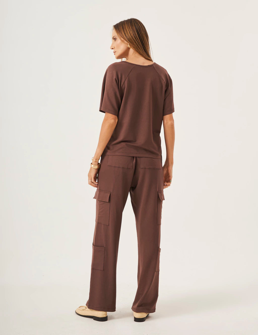 Conjunto Clarissa Marrom