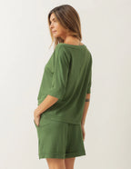 Conjunto Malta Verde Militar